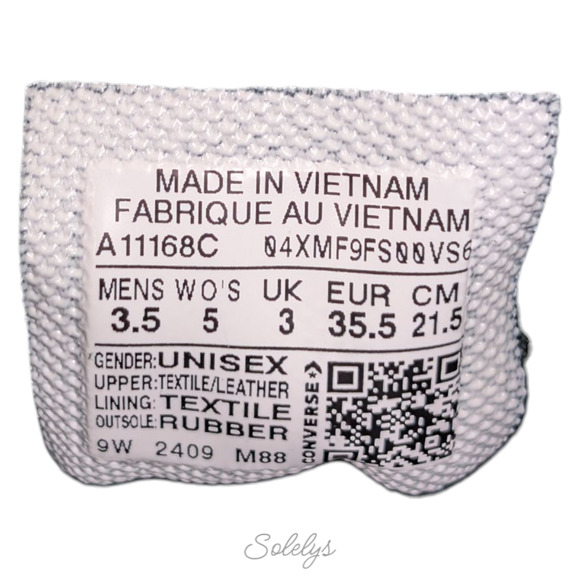 Converse x Swarovski Run Star Trainer Low Emerald Green Leather Sneaker 5 NWT - Picture 6 of 11